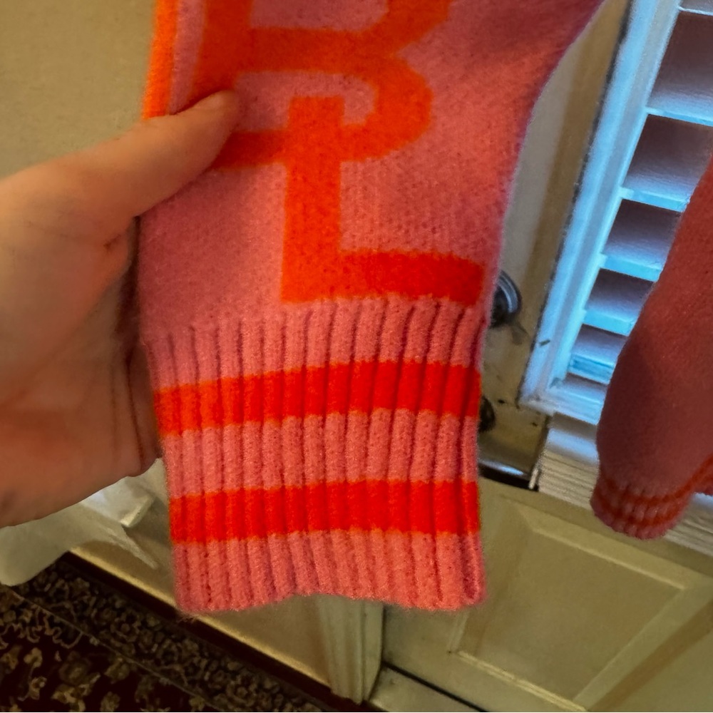 Buddy Love Vibrant Pink and Orange Cardigan NWT** - Picture 6 of 9